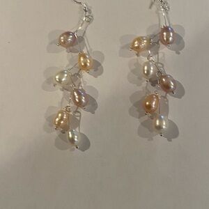 Elegant Pearl Drop Earrings